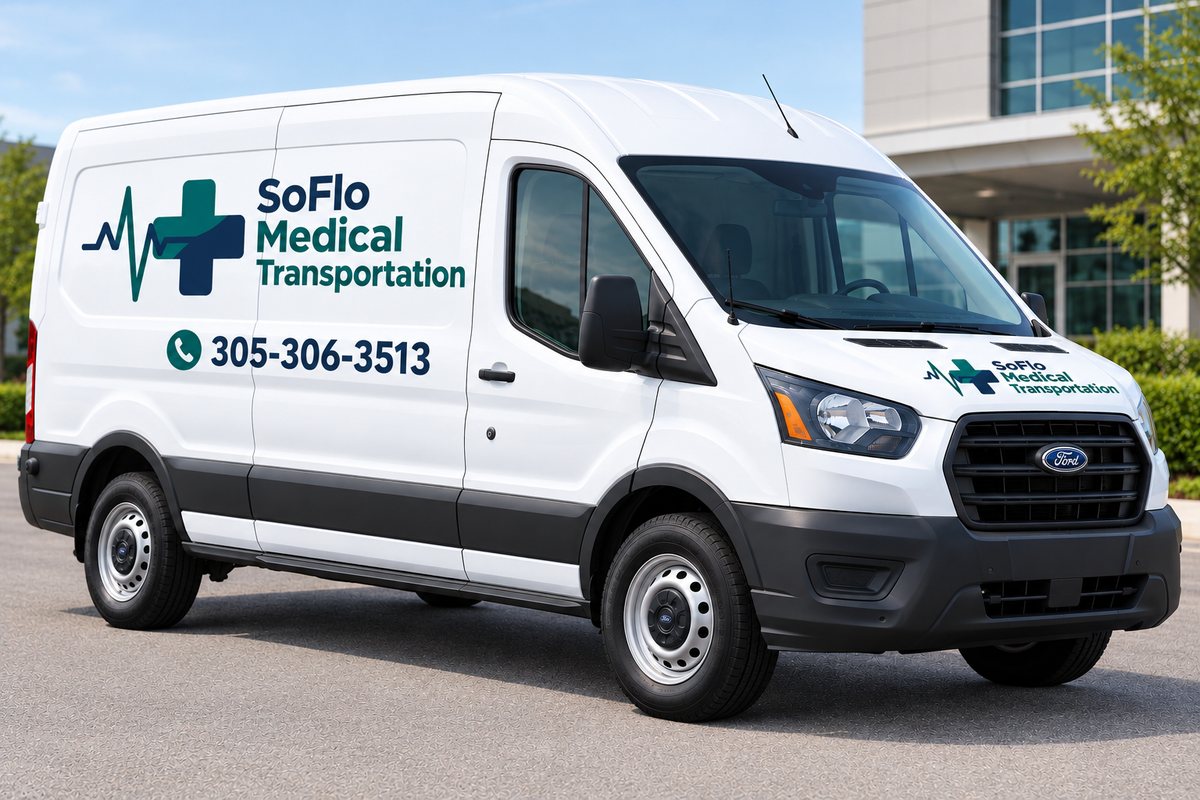 SoFlo Medical Transportation wheelchair-accessible van